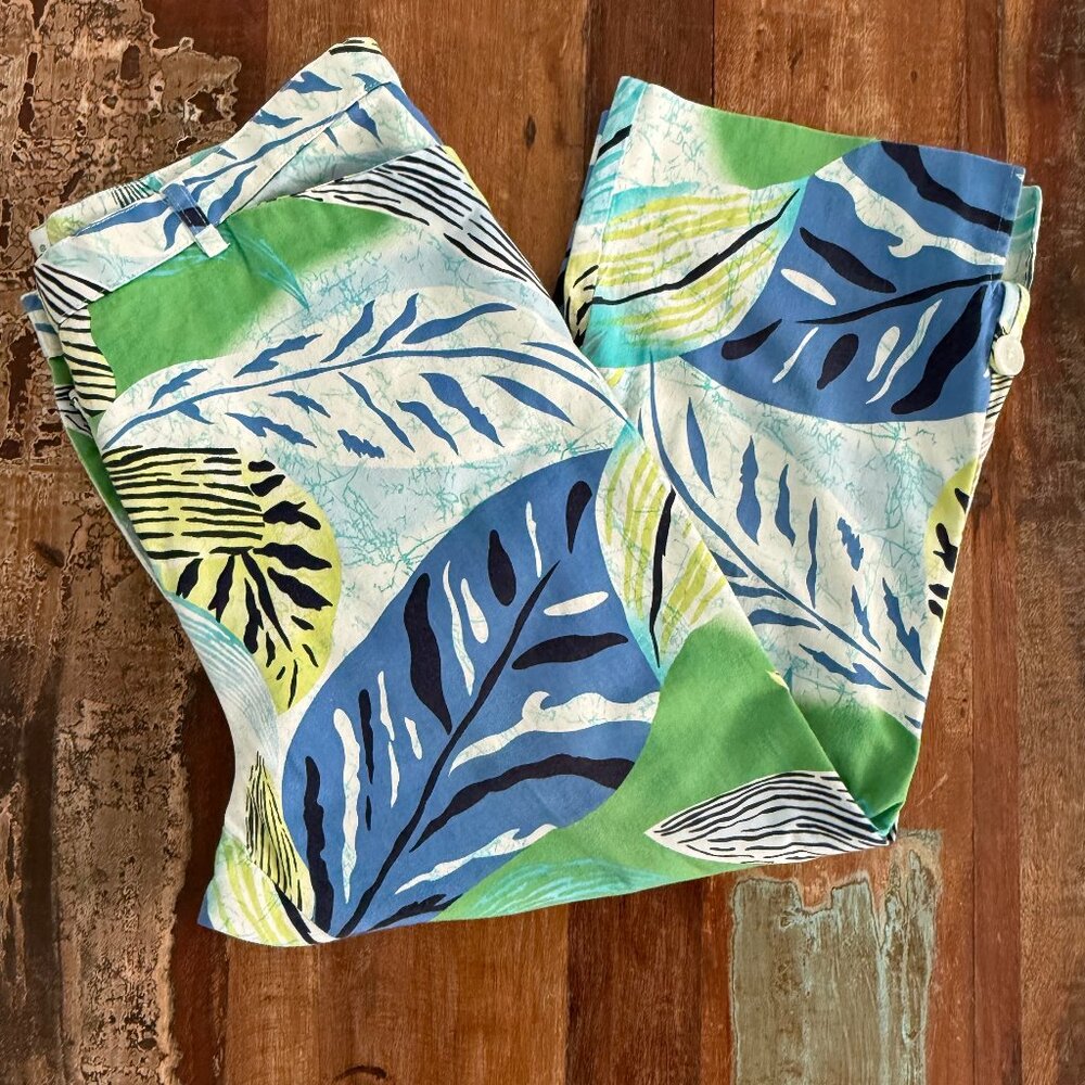 Coconut Row Palm Beach Tropical Capri Size‎ 10